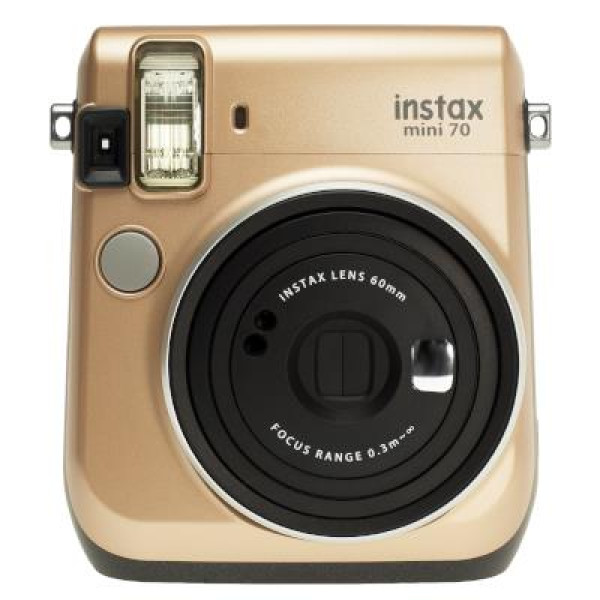 Фотоаппарат Fujifilm Instax Mini 70, золотой